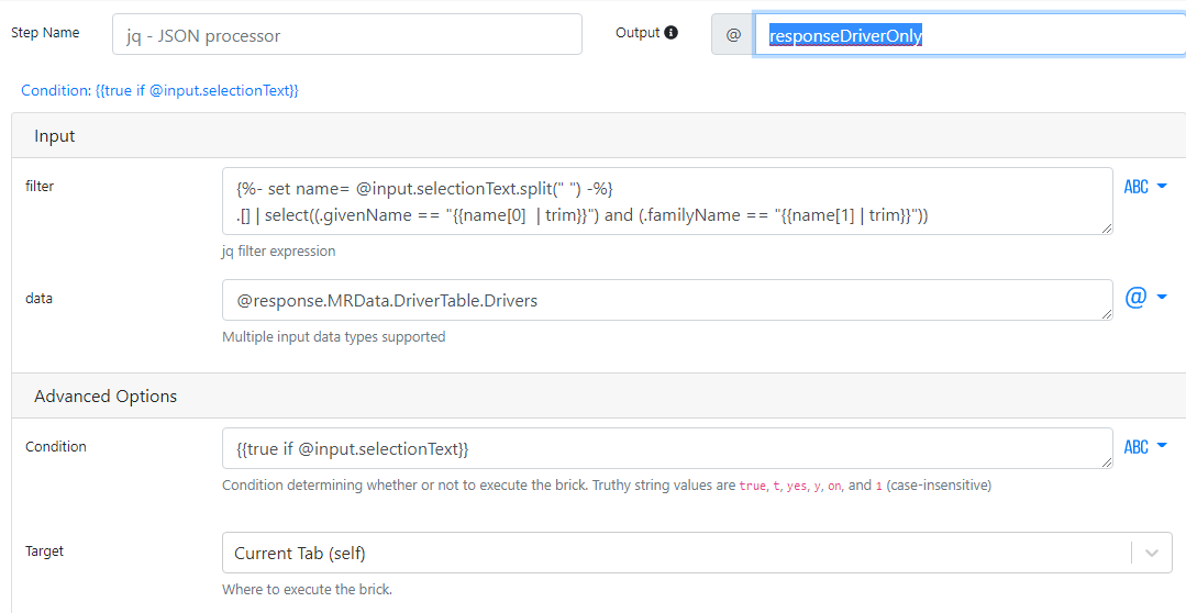 A screenshot of the code needed to make this API call work.