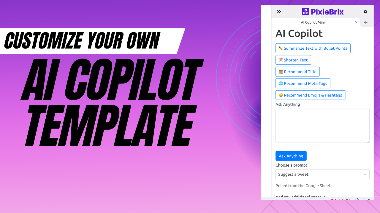 Customize AI Copilot