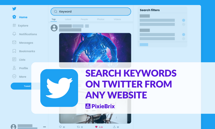 How To Search Keywords on Twitter From Any Website (Without an Account)